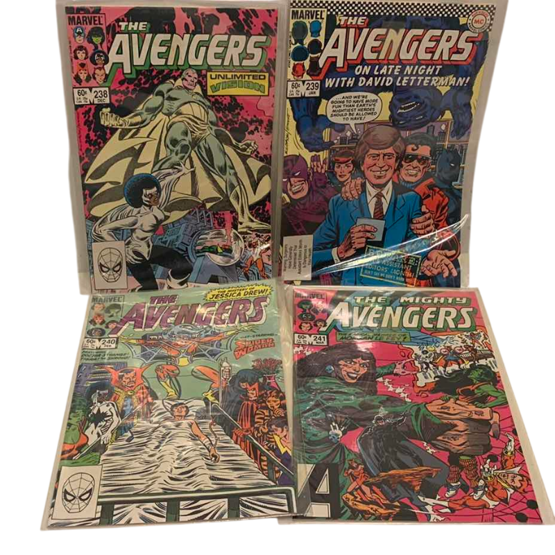 Photo 1 of MARVEL COMICS THE AVENGERS # 238,239,240,241