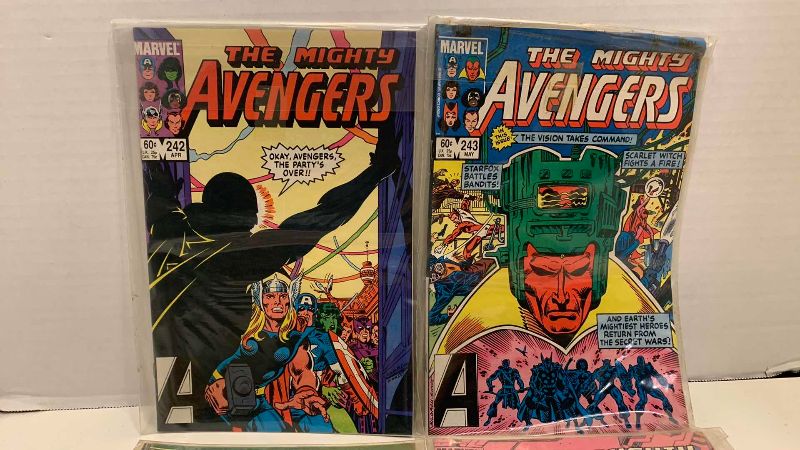 Photo 1 of MARVEL COMICS THE AVENGERS # 242,243,244,245