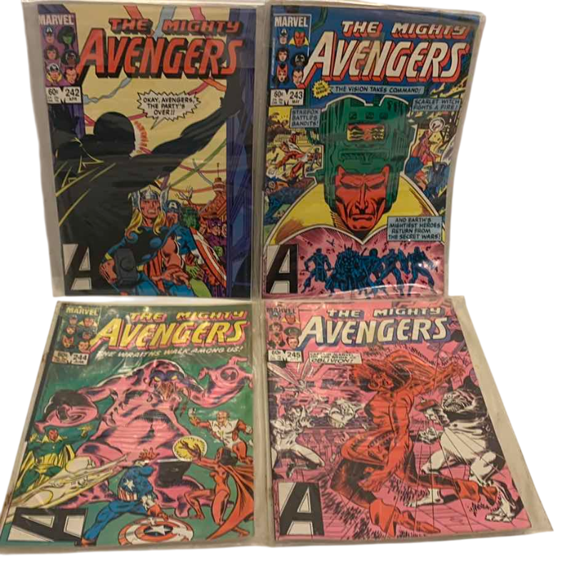 Photo 1 of MARVEL COMICS THE AVENGERS # 242,243,244,245