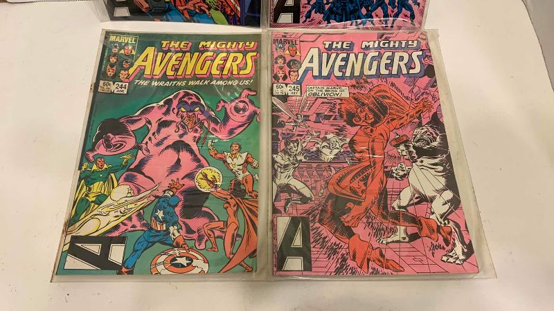 Photo 1 of MARVEL COMICS THE AVENGERS # 242,243,244,245