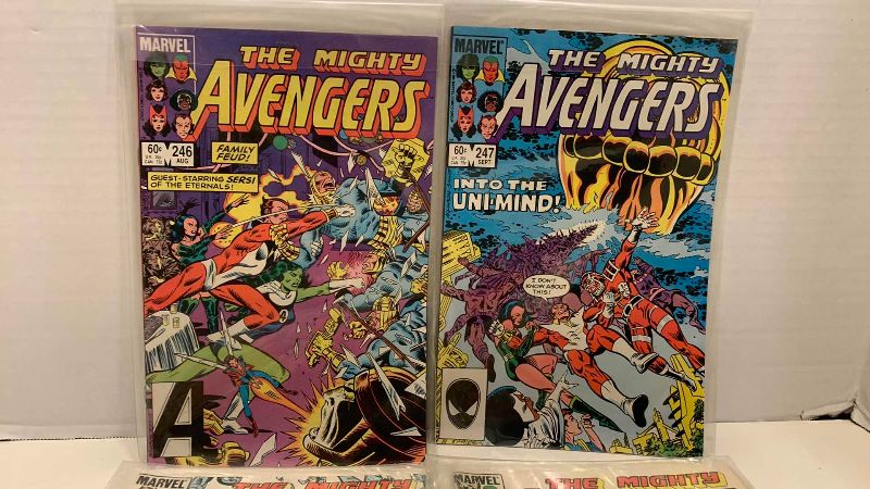 Photo 1 of MARVEL COMICS THE AVENGERS # z246,247,248,249