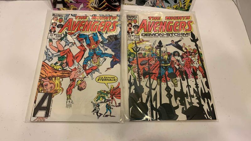 Photo 1 of MARVEL COMICS THE AVENGERS # z246,247,248,249