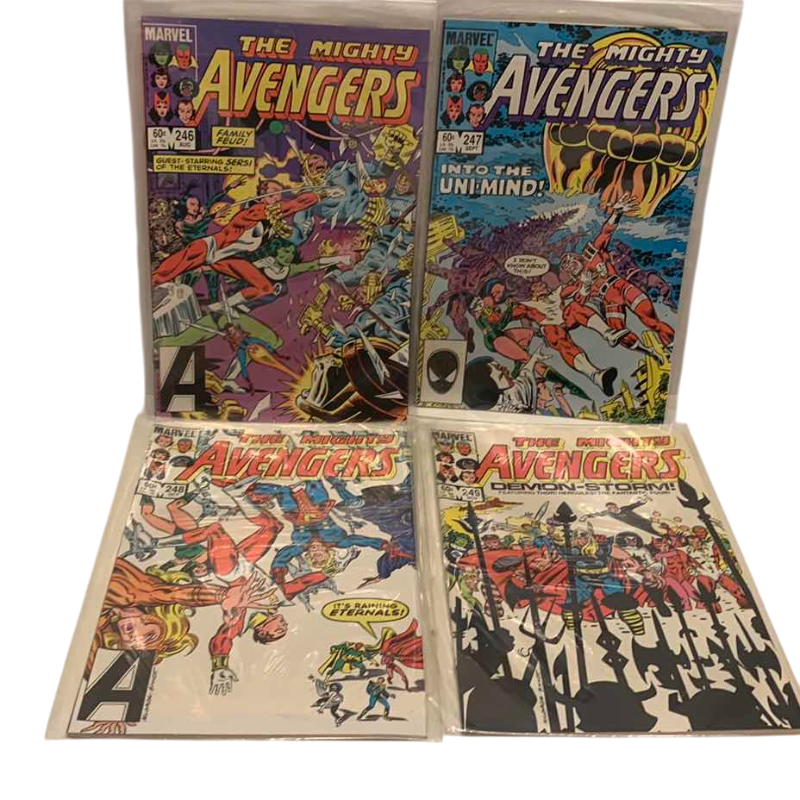 Photo 1 of MARVEL COMICS THE AVENGERS # z246,247,248,249