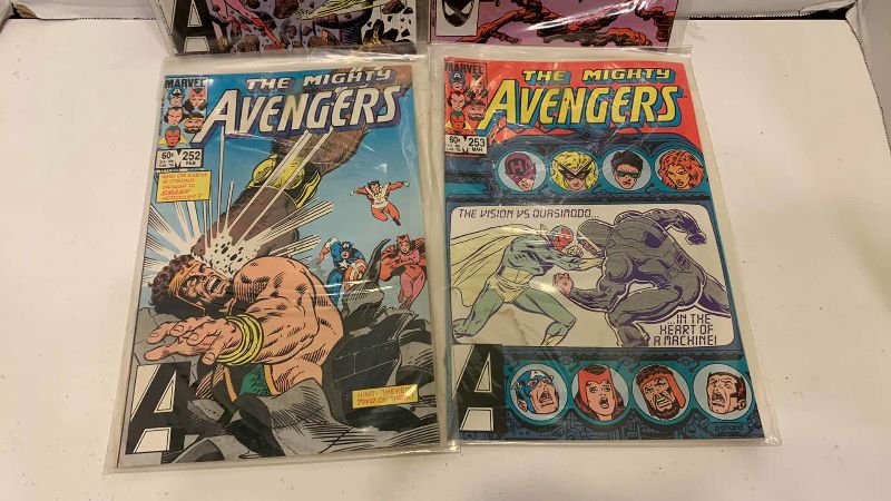 Photo 1 of MARVEL COMICS THE AVENGERS # 250,251,252,253