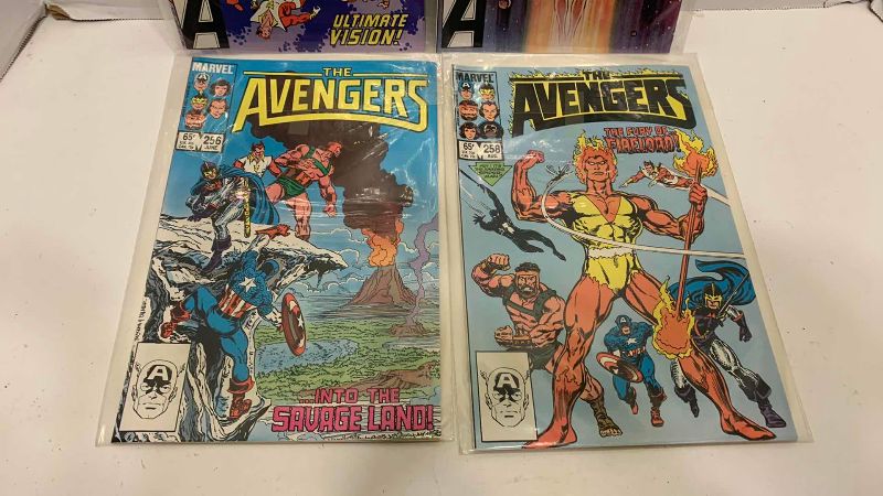 Photo 1 of MARVEL COMICS THE MIGHTY AVENGERS # 254,255,256,258