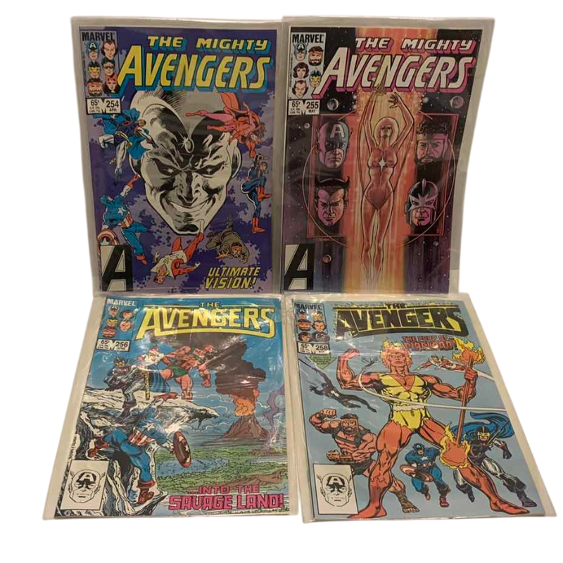 Photo 1 of MARVEL COMICS THE MIGHTY AVENGERS # 254,255,256,258