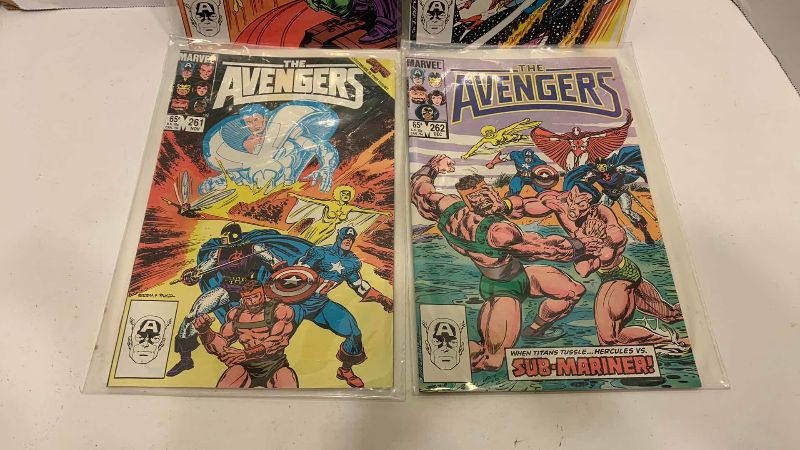 Photo 1 of MARVEL COMICS THE AVENGERS # 259,260,261,262