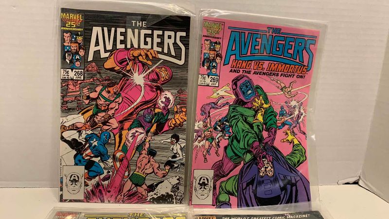 Photo 1 of MARVEL COMICS THE AVENGERS # 268,269,270,275