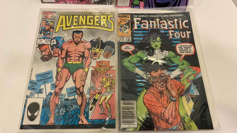 Photo 1 of MARVEL COMICS THE AVENGERS # 268,269,270,275
