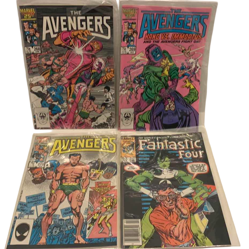 Photo 1 of MARVEL COMICS THE AVENGERS # 268,269,270,275