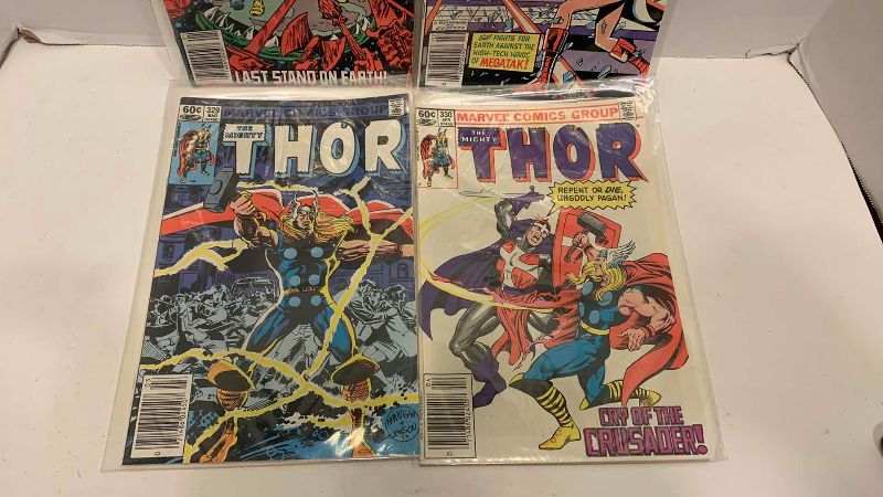 Photo 1 of MARVEL COMICS THE MIGHTY THOR # 327,328,329,330