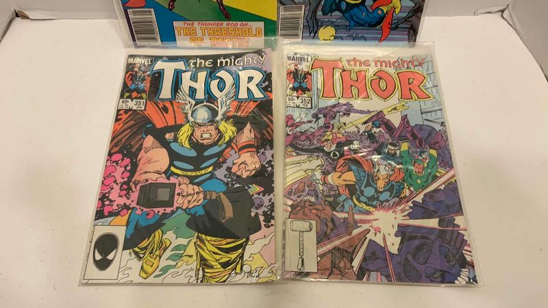 Photo 1 of MARVEL COMICS THE MIGHTY THOR # 331,332,351,352