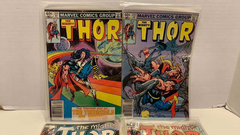 Photo 1 of MARVEL COMICS THE MIGHTY THOR # 331,332,351,352