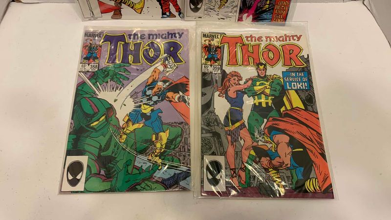 Photo 1 of MARVEL COMICS THE MIGHTY THOR # 356,357,358,359