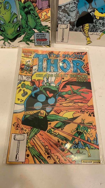 Photo 1 of MARVEL COMICS THE MIGHTY THOR # 364,365,366