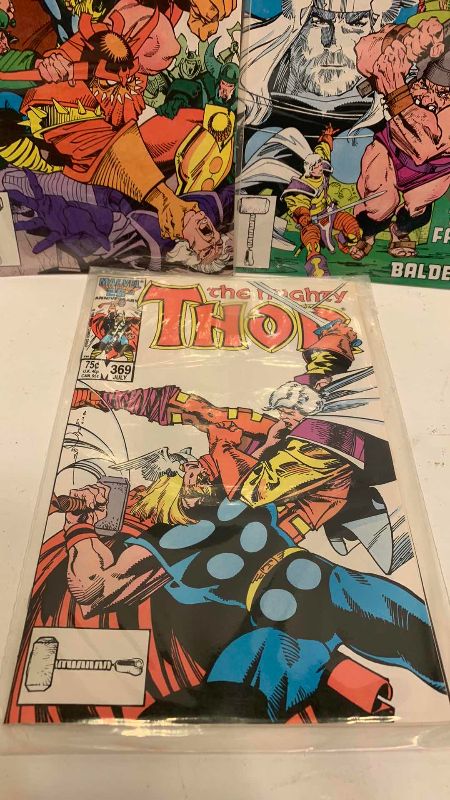 Photo 1 of MARVEL COMICS THE MIGHTY THOR # 367,368,369