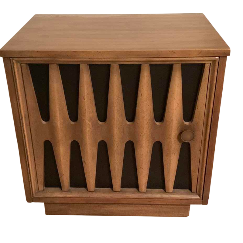 Photo 1 of MID CENTURY MODERN BRUTALIST END TABLE 25” X 17” H 25”