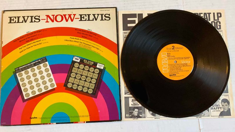 Photo 1 of VINTAGE ELVIS NOW ALBUM