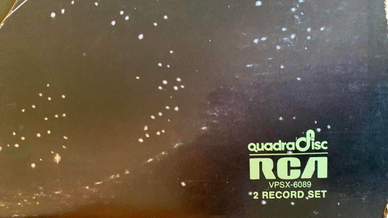 Photo 1 of VINTAGE ELVIS ALOHA FROM HAWAII VIA SATELLITE RECORD ALBUM QUADRA DISC VERSION