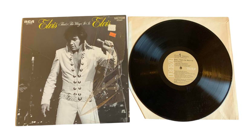Photo 1 of VINTAGE ELVIS THATS THE WAY IT IS RECORD ALBUM