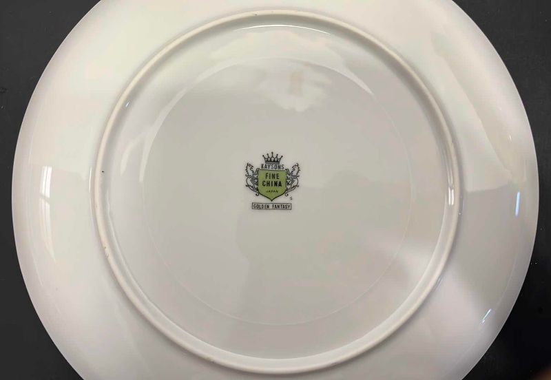 Photo 1 of 9-KAYSON FINE CHINA DINNER PLATES