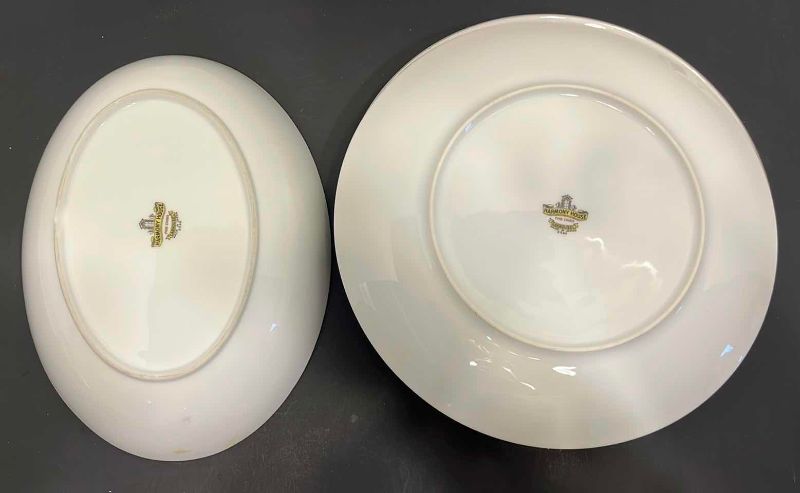 Photo 1 of HARMONY HOUSE CARROUSEL FINE CHINA BOWL AND PLATES
