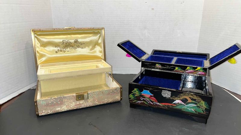 Photo 1 of ORIENTAL STYLE 2 TIER JEWELRY BOXES