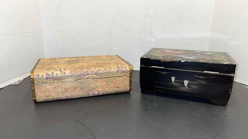 Photo 1 of ORIENTAL STYLE 2 TIER JEWELRY BOXES
