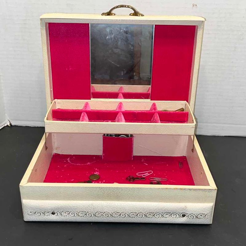 Photo 1 of 3-VINTAGE LOOKING JEWELRY BOXES