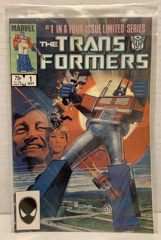 Photo 1 of MARVEL THE TRANSFORMERS # 1