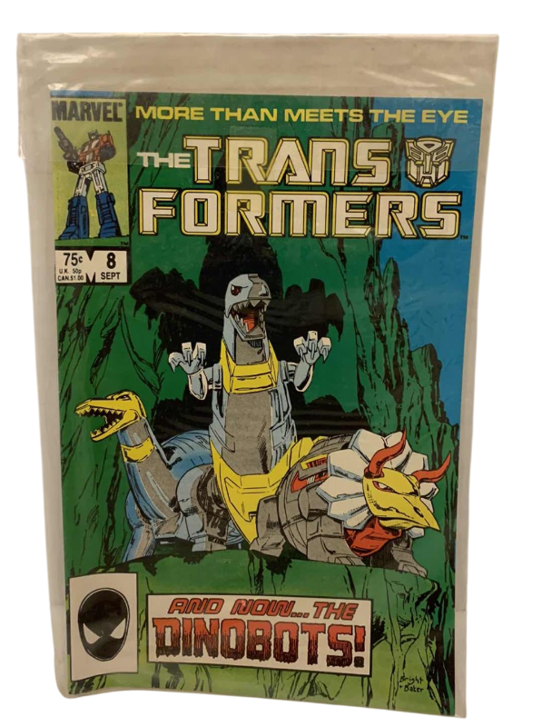 Photo 1 of MARVEL THE TRANSFORMERS # 8 DINOBOTS