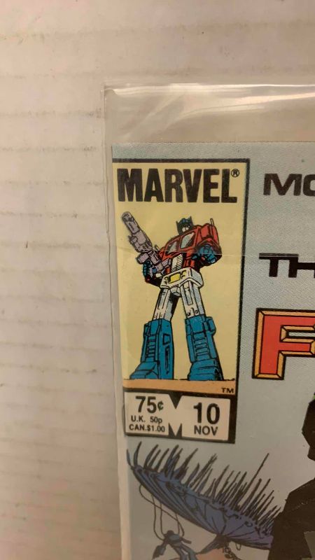 Photo 1 of MARVEL THE TRANSFORMERS # 10 DEVASTATOR