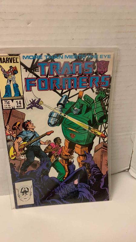 Photo 1 of MARVEL THE TRANSFORMERS # 12,13,14