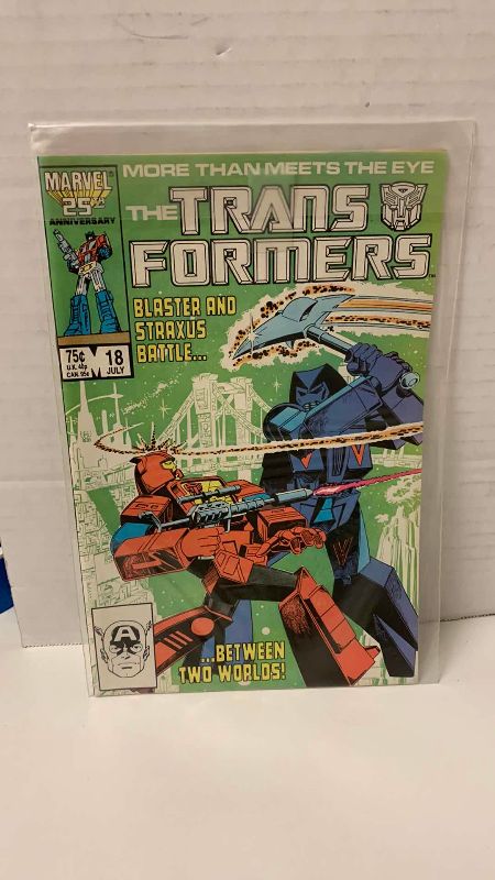 Photo 1 of MARVEL THE TRANSFORMERS # 15,17,18