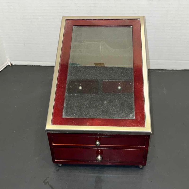 Photo 1 of WOODEN JEWELRY BOX