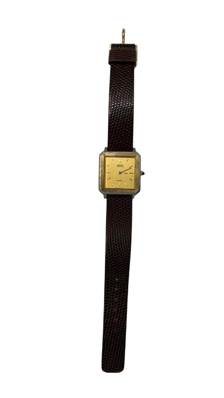 Photo 1 of SEIKO LASSALE SNAKE SKIN WATCH #110069