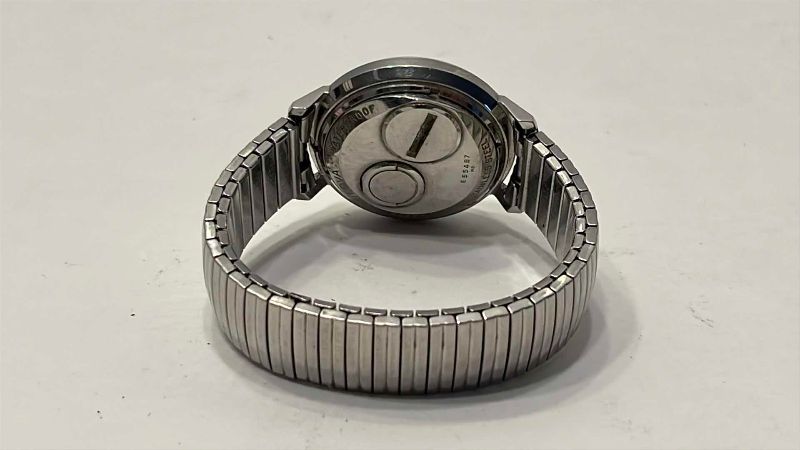 Photo 1 of VINTAGE BULOVA ACCUTRON STAINLESS STEEL WATCH