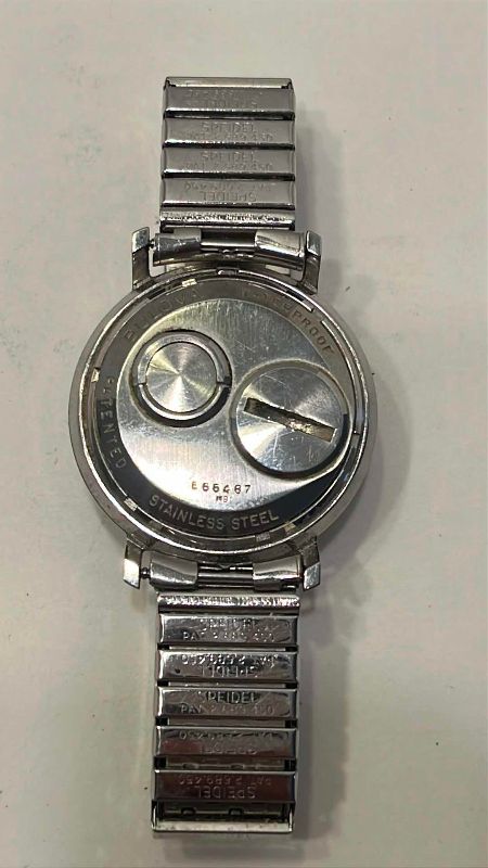 Photo 1 of VINTAGE BULOVA ACCUTRON STAINLESS STEEL WATCH