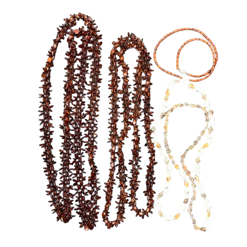 Photo 1 of KOA SEED AND SEA SHELL NECKLACES