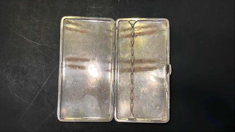 Photo 1 of VINTAGE JAPANESE 950 STERLING SILVER CIGARETTE CASE