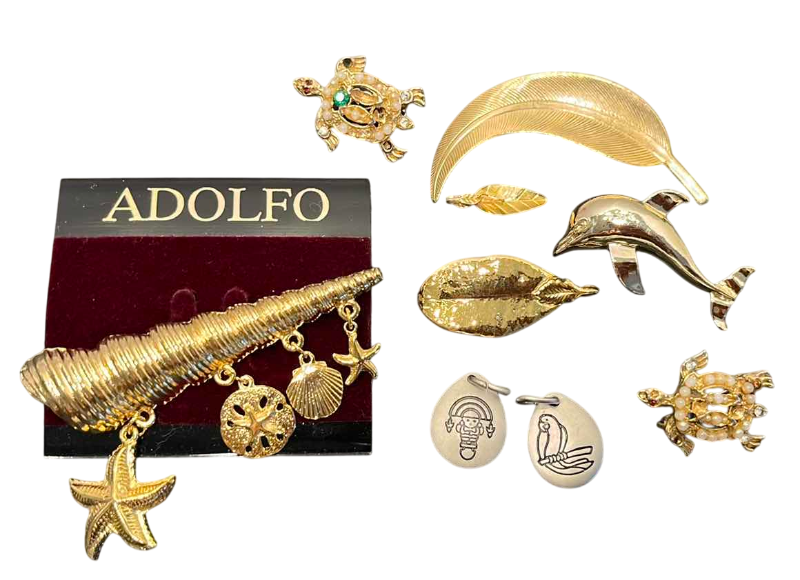 Photo 1 of GOLD TONE PINS/BERET