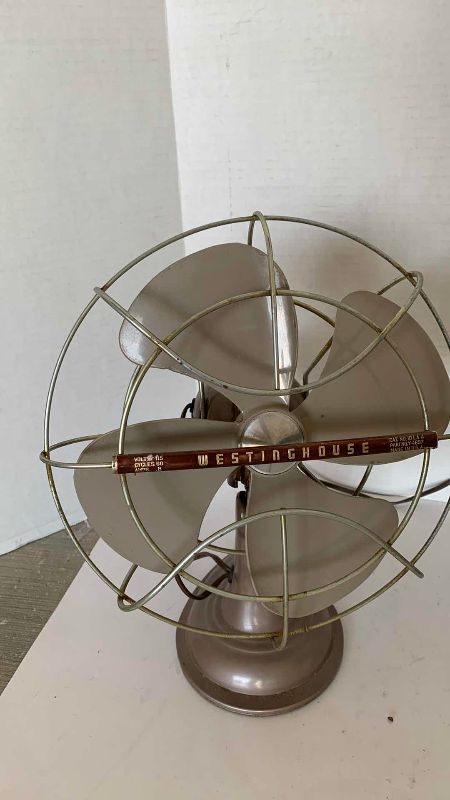 Photo 1 of 2-VINTAGE ELECTRIC FANS