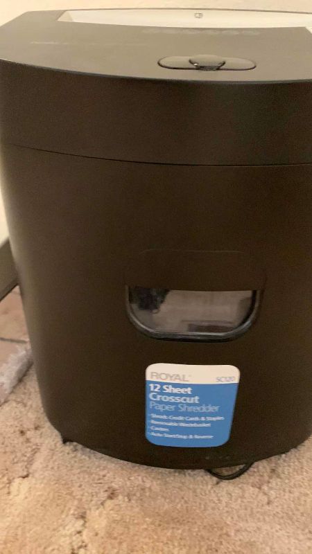 Photo 1 of 2-ROYAL PAPER SHREDDERS