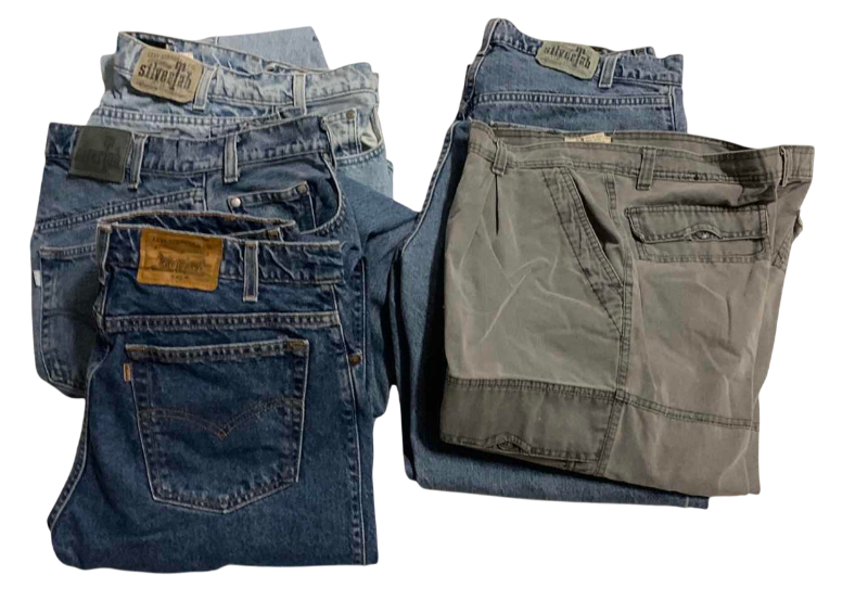 Photo 1 of LEVIS JEANS SIZE 34 X 30 & 36” X 30
