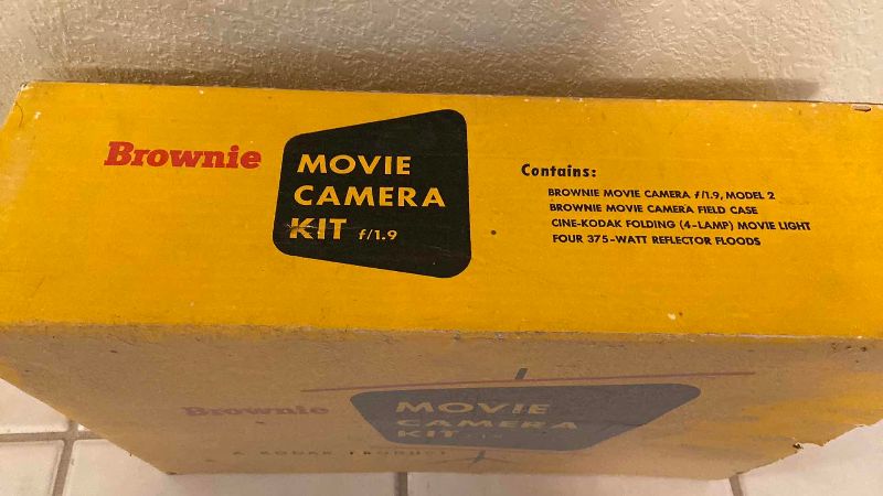 Photo 1 of VINTAGE BROWNIE KODAK MOVIE CAMERA KIT