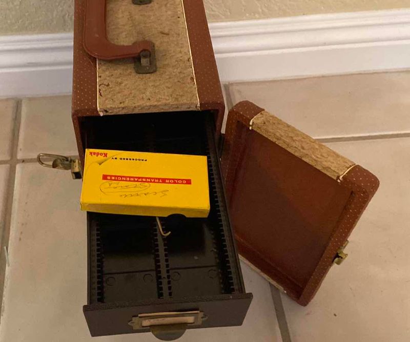 Photo 1 of VINTAGE 35MM BARNETT & JAFFE BAJA 3-DRAWER PHOTO SLIDE CASE