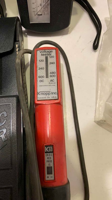 Photo 1 of VINTAGE ELECTRICAL TESTING DEVICES