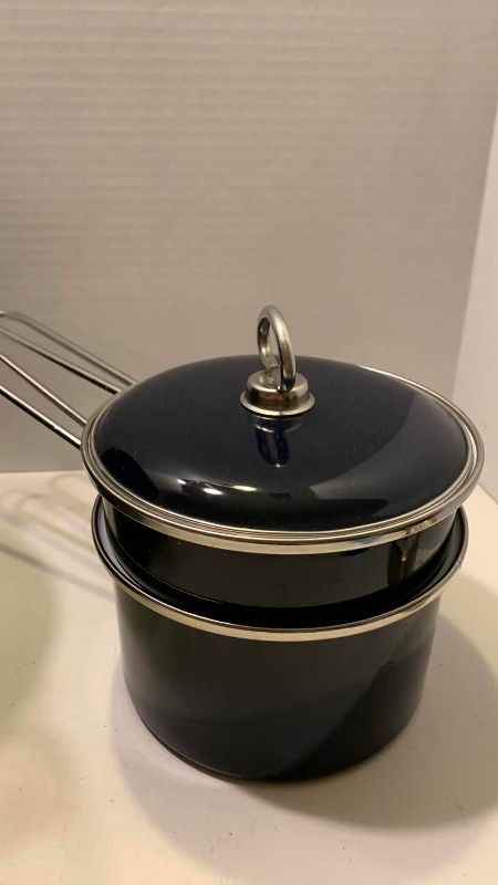 Photo 1 of VINTAGE ICE BUCKET AND DOUBLE BOILER