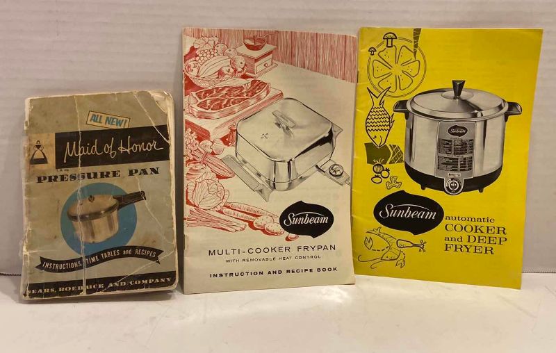 Photo 1 of VINTAGE 1950’S SUNBEAM CR-5 ALUMINUM DEEP FRYER AND SLOW COOKER