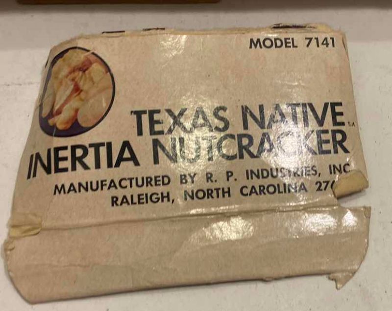 Photo 1 of VINTAGE TEXAS NATIVE INERTIA NUTCRACKER WOOD METAL 